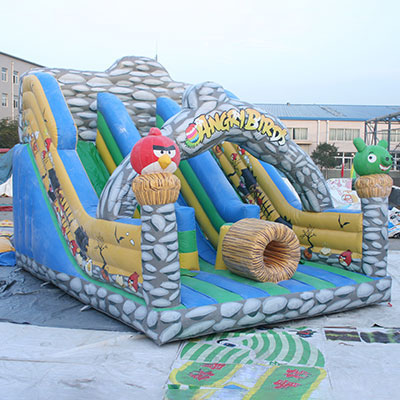 LISL1004 Angry Bird Inflatable Slides