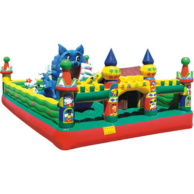 Blue Cat Inflatable Paradise
