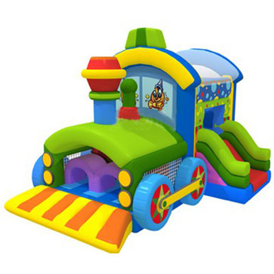 Train Inflatable Bouncers