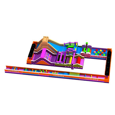 LISP1031 Run Baby2 Inflatable Obstacle Course