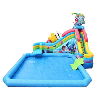 LWPA1003 Piranha Inflatable Water Slides