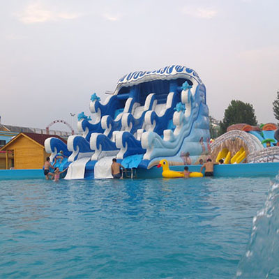 LWPA1008 Surfing Inflatable Water Slides