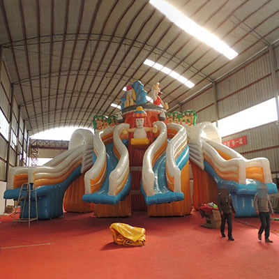 LWPA1012 Beer Party Water Inflatable Slides