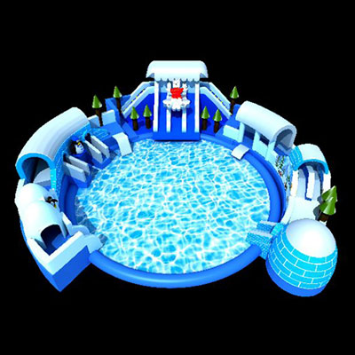 LWPA1013 Snow World Inflatable Water Parks