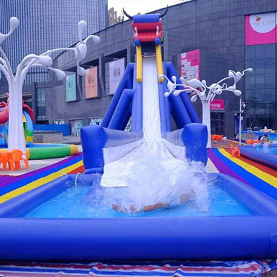 LWPA1016 Big Dragon Inflatable Water Slides
