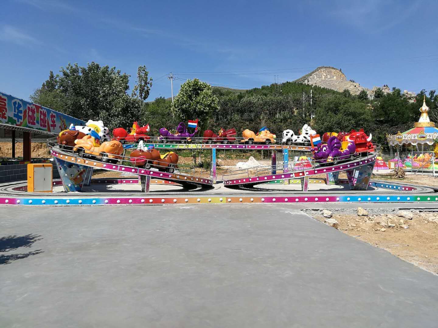 LMTR1003 Mini Shuttle rides or Mini Roller Coaster
