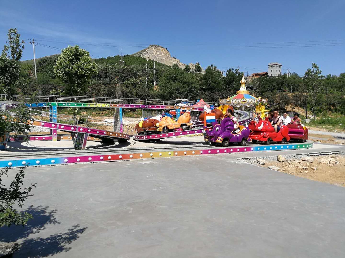 LMTR1003 Mini Shuttle rides or Mini Roller Coaster