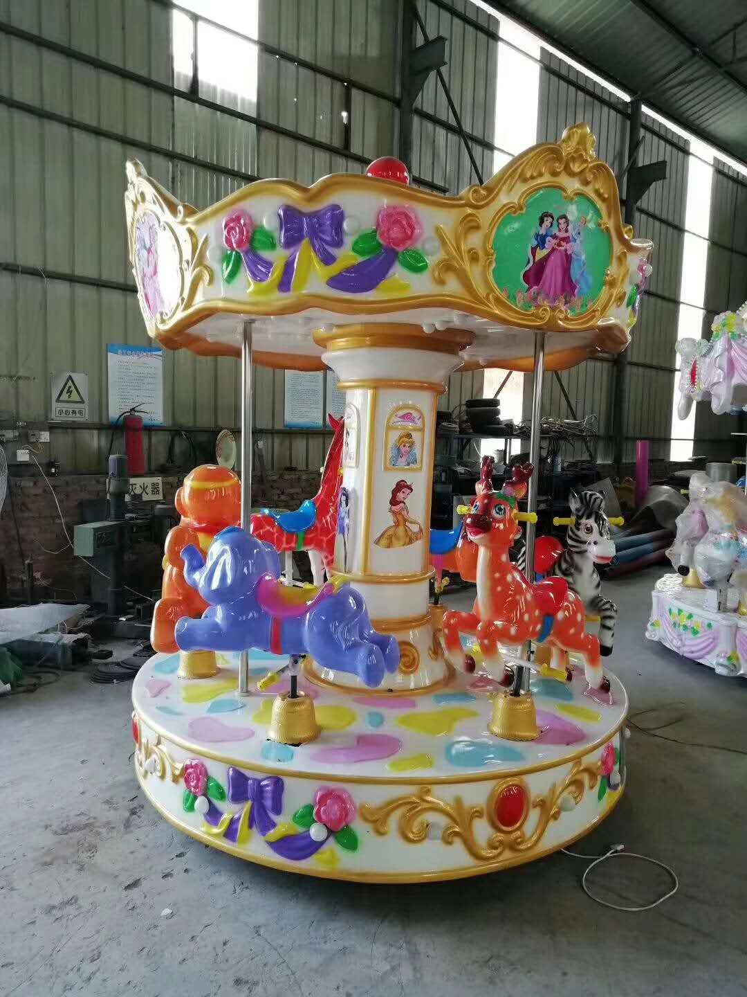 LMCR1005 Luxury Mini Carousel with 6 seats