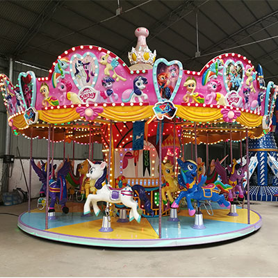 LMCR1010 Pony Luxury Carousel
