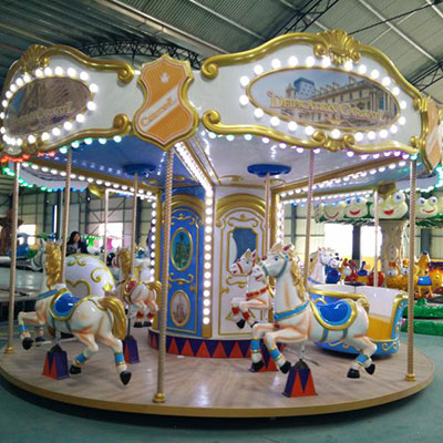 LMCR1016 Up-drive Luxury Carousel With 12 Seats