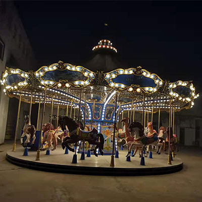 LMCR1017 Up-drive Luxury Carousel With 28 Seats