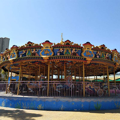 LMCR1018 Up-drive European Retro Carousel With 48 Seats