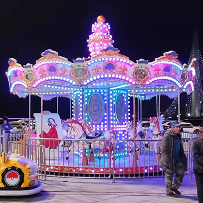LMCR1015 Up-drive Luxury Carousel With 12 Seats