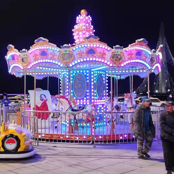 LMCR1015 Up-drive Luxury Carousel With 12 Seats