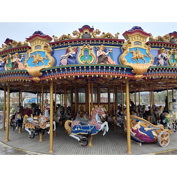 LMCR1018 Up-drive European Retro Carousel With 48 Seats