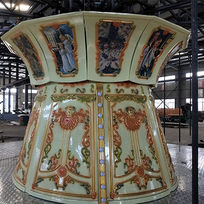 Customer's Up-drive Luxury Carousel with 24 seats