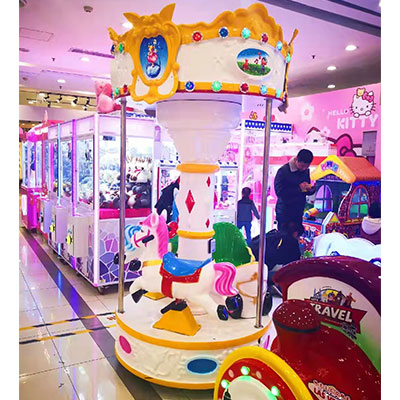 LMCR1004 Luxury Mini Carousel with 3 seats